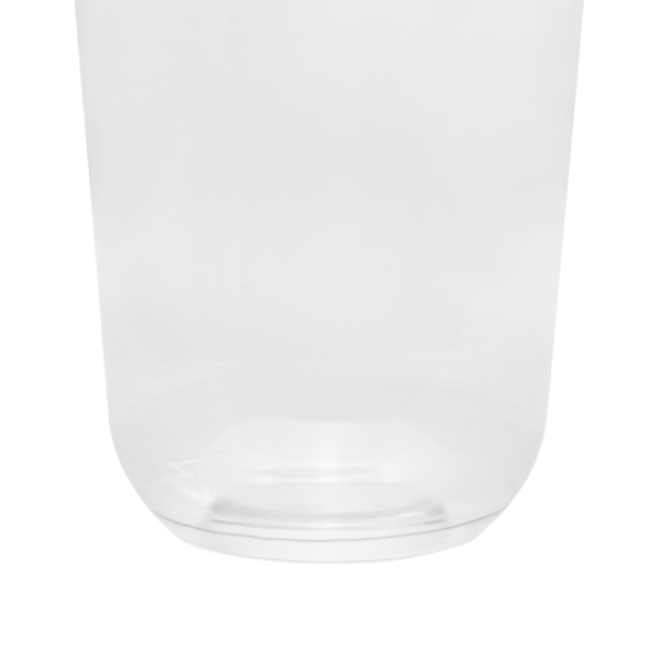 [600 ct] 24 oz Clear Plastic Cold Cups | PET | U-Shape | 98 mm
