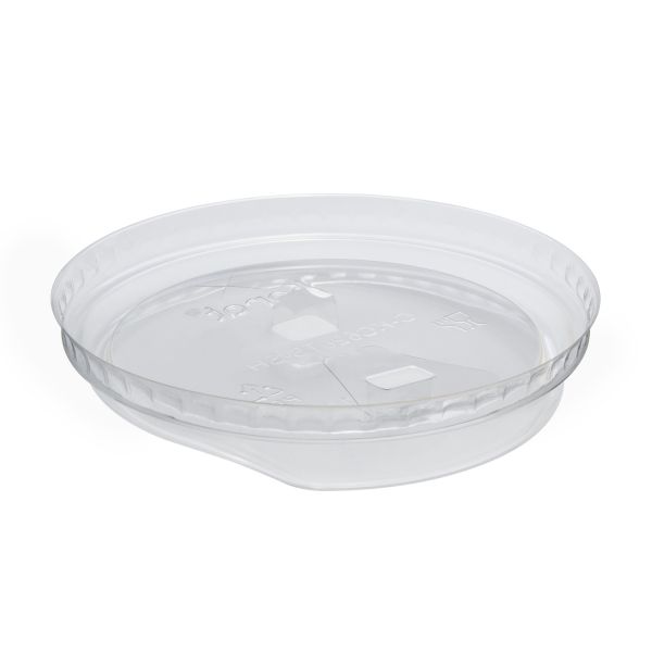 [1,000 ct] Strawless Sipper Lids | PET | 98 mm | Clear | With Flip Cap