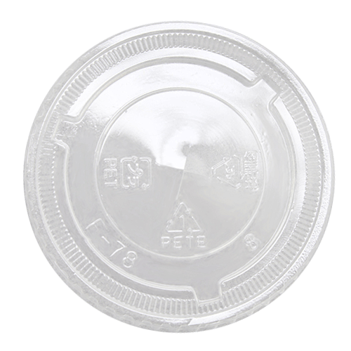 [1,000 ct] 8-10 oz Cup Lids | PET | 78 mm