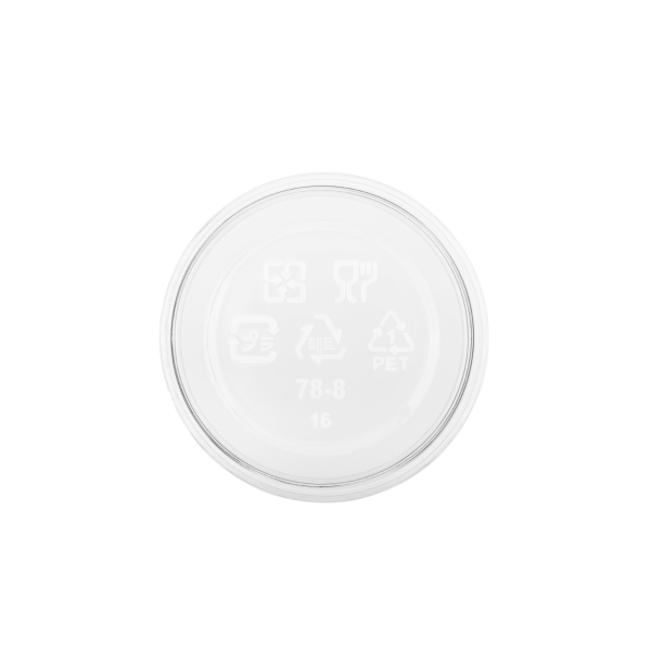 [1,000 ct] 8 oz Clear Plastic Cold Cups | PET | 78 mm