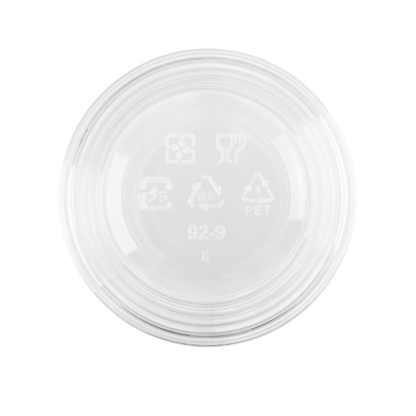 [1,000 ct] 9 oz Clear Plastic Cold Cups | PET | 92 mm