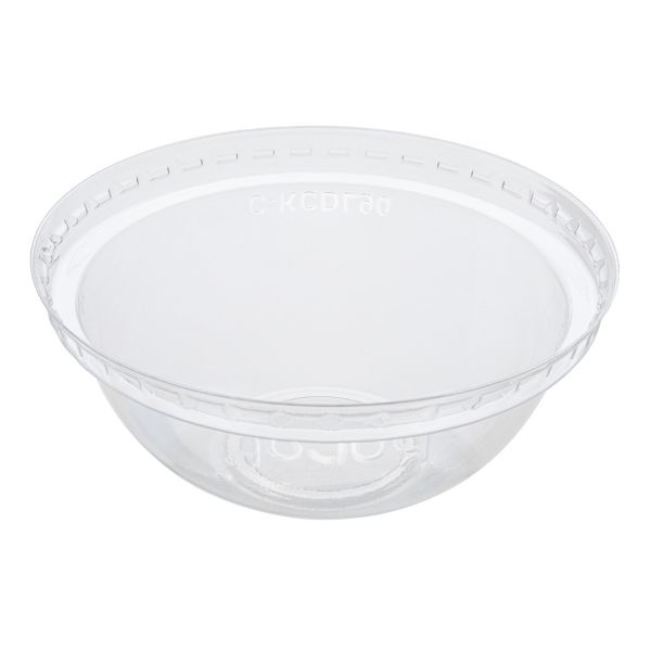 [1,000 ct] Plastic Dome Cup Lids | PET | 90 mm