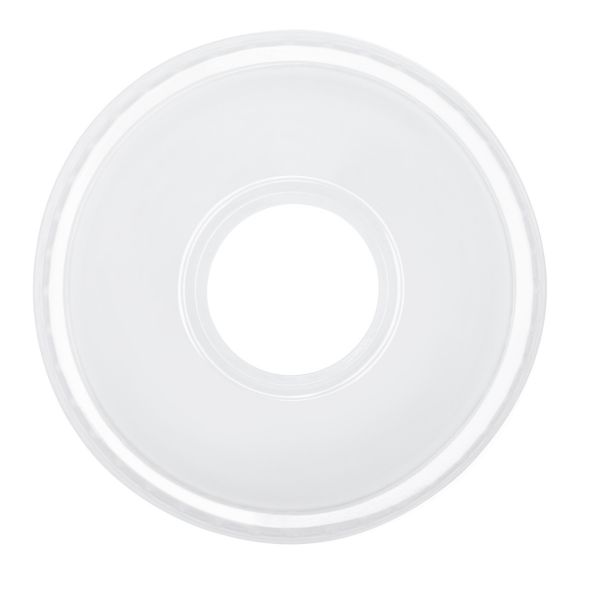 [1,000 ct] Plastic Dome Cup Lids | PET | 90 mm