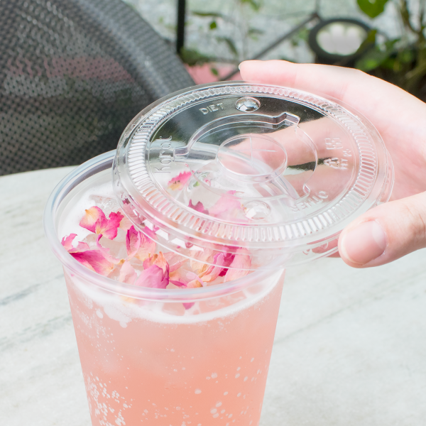 [600 ct] 32 oz Cup Lids | PET - 104.5 mm