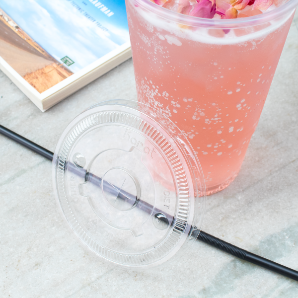 [600 ct] 32 oz Cup Lids | PET - 104.5 mm