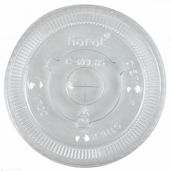 [1,000 ct] Cup Lids | PET | 115 mm