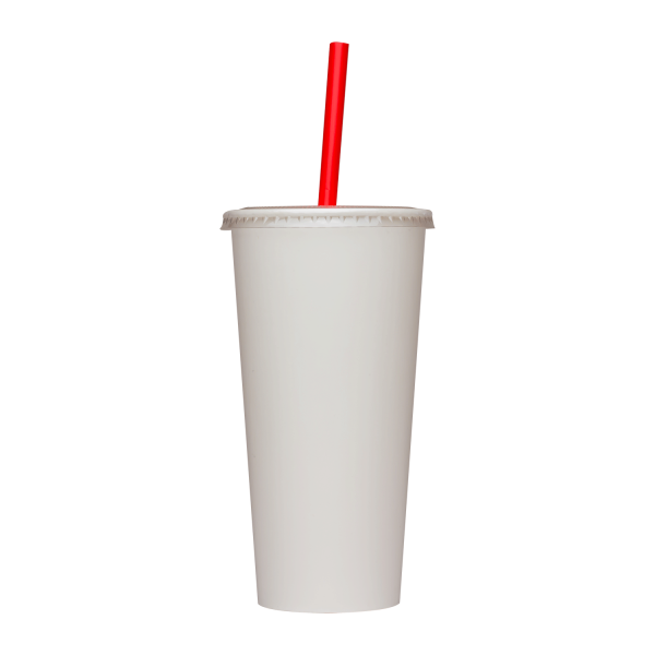[1,000 ct] 22 oz Paper Cold Cups | 90 mm | White