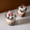 [1,000 ct] 12 oz Plastic Dessert Cups | PET | 98 mm