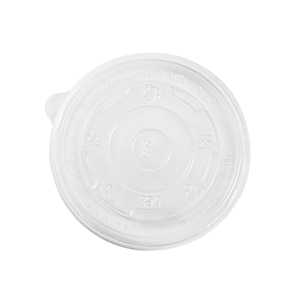 [1,000 ct] 12 oz Food Container Lids | PP | 100 mm