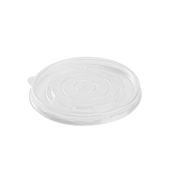 [1,000 ct] 12 oz Food Container Lids | PP | 100 mm