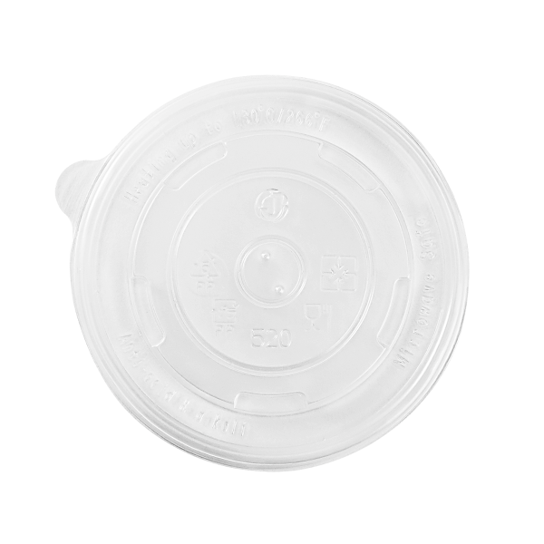 [1,000 ct] 16 oz Food Container Lids | PP | 112 mm
