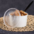 [600 ct] 20 oz Food Container Lids | PP | 127 mm