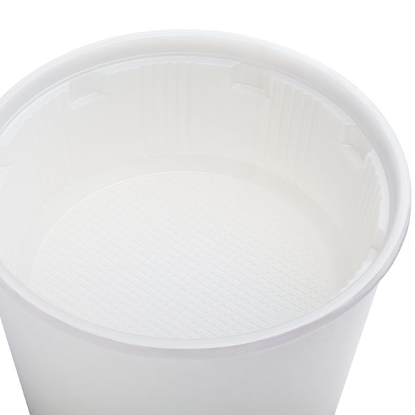 [600 ct] Plastic Inserts | 18 oz | PP | for 24-32 oz Paper Food Containers | 139 mm