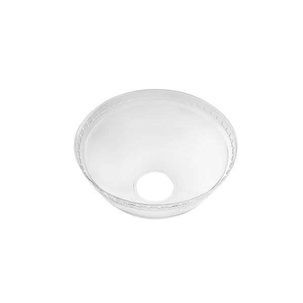 [1,000 ct] Plastic Dome Cup Lids | PET | 98 mm