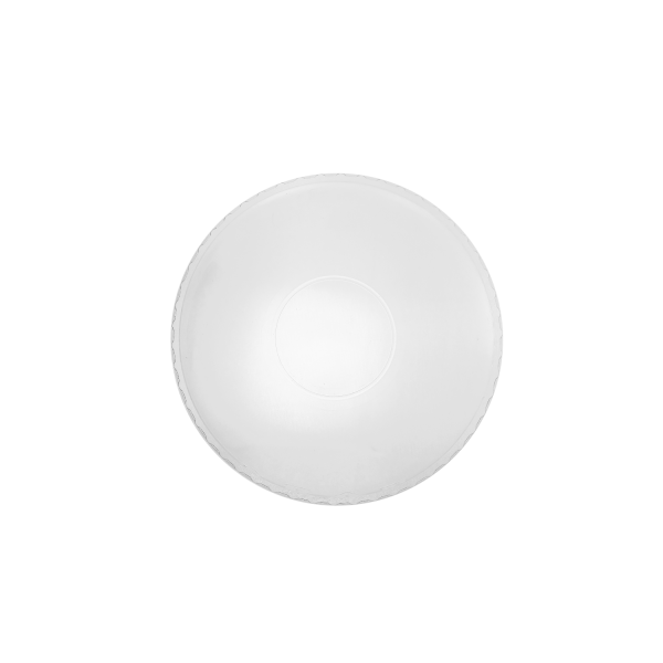 [1,000 ct] Plastic Dome Cup Lids | PET | No Hole | 98 mm