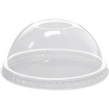 [1,000 ct] 8-10 oz Plastic Dome Cup Lids | PET | 78 mm