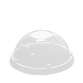 [1,000 ct] 5 oz Food Container Dome Lids | PET | 87 mm