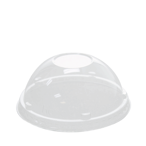 [1,000 ct] 5 oz Food Container Dome Lids | PET | 87 mm