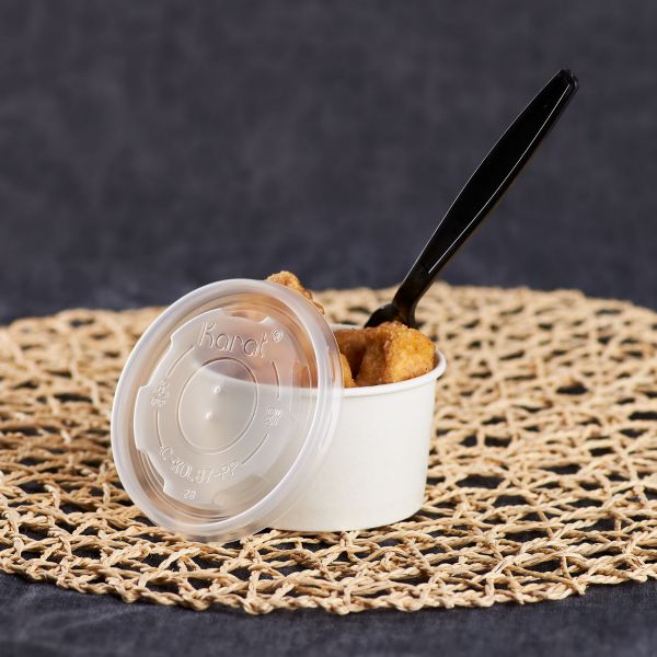 [1,000 ct] 5 oz Food Container Lids | PP | 87 mm