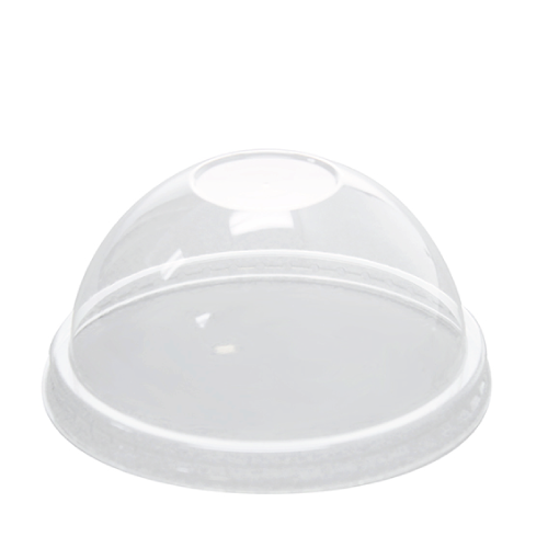 [1,000 ct] 8 oz Food Container Dome Lids | PET | 95 mm