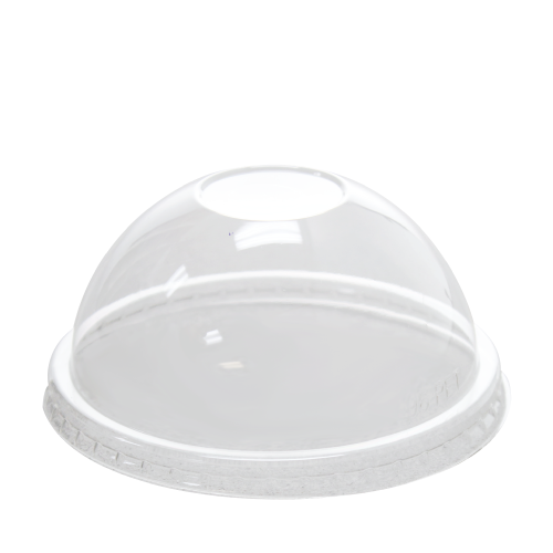 [1,000 ct] Food Container Dome Lids | PET | 96 mm
