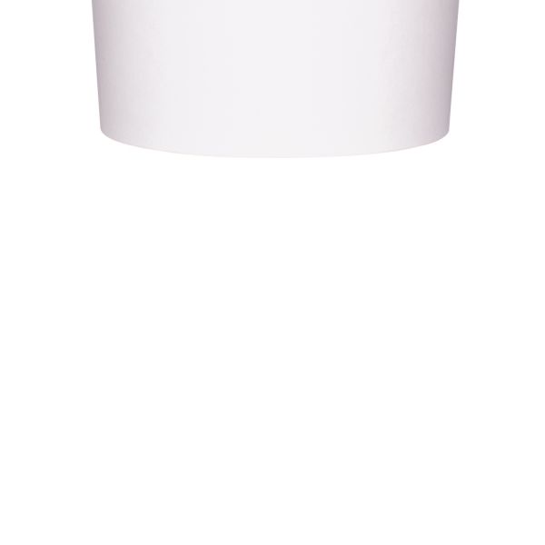 [1,000 ct] 10 oz Paper Food Containers | 96 mm | White
