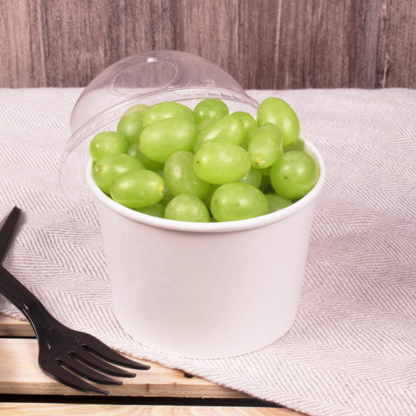 [1,000 ct] 10 oz Paper Food Containers | 96 mm | White