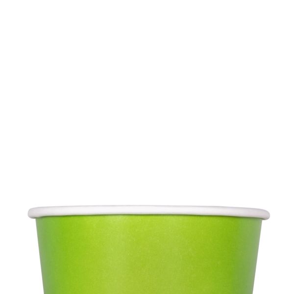 [1,000 ct] 12 oz Paper Food Containers | 100 mm | Green