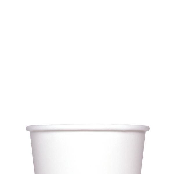 [1,000 ct] 12 oz Paper Food Containers | 100 mm | White