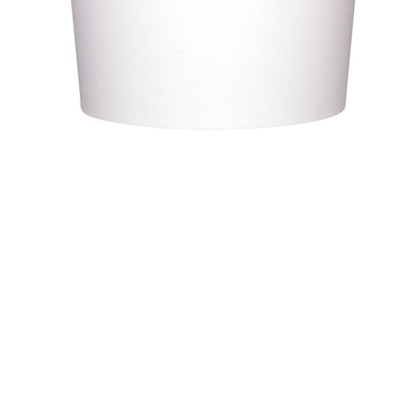 [1,000 ct] 16 oz Paper Food Containers | 112 mm | White