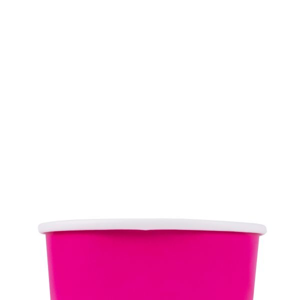 [600 ct] 20 oz Paper Food Containers | 127 mm | Pink