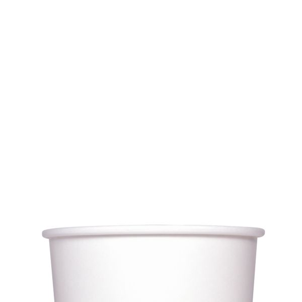 [600 ct] 20 oz Paper Food Containers | 127 mm | White