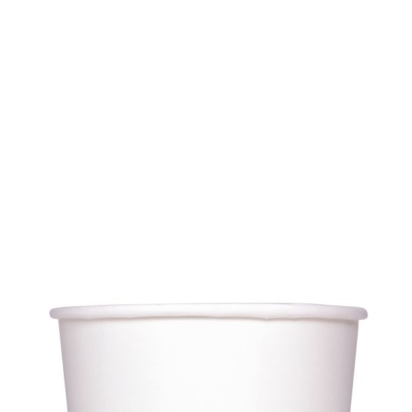 [600 ct] 24 oz Paper Food Containers | 142 mm | White