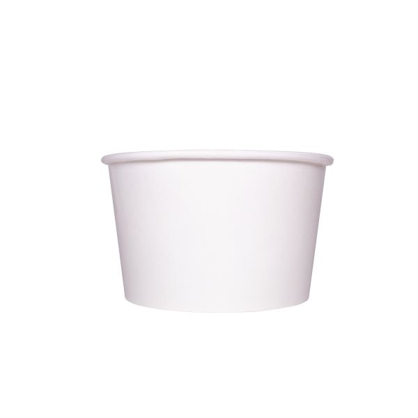 [600 ct] 28 oz Paper Food Containers | 142 mm | White