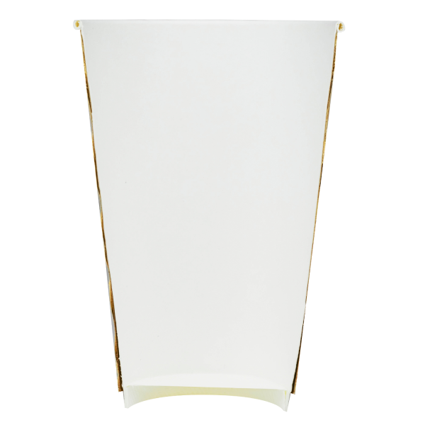 [500 ct] 16 oz Paper Coffee Cups | Ripple | 90 mm | Kraft