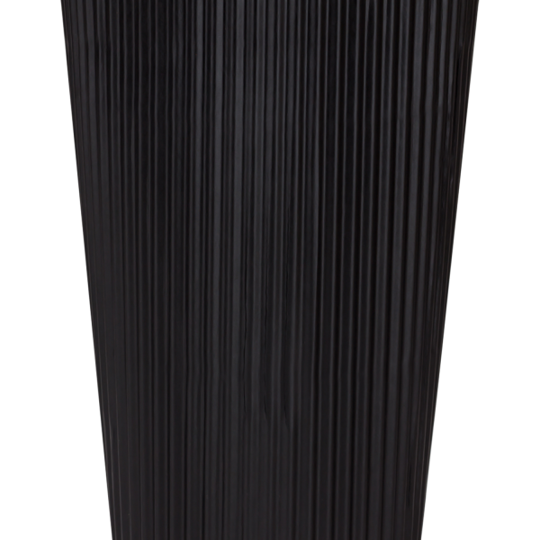 [500 ct] 16 oz Paper Coffee Cups | Ripple | 90 mm | Black