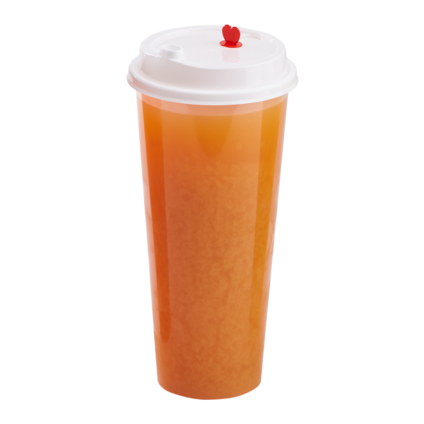 [1,000 ct] Plastic Dome Sip Lids | 90 mm | For 16/24 oz Tall Premium PP Cups | White