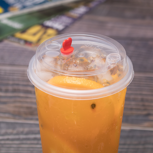 [1,000 ct] Plastic Dome Sip Lids | 90 mm | For 16/24 oz Tall Premium PP Cups | Clear