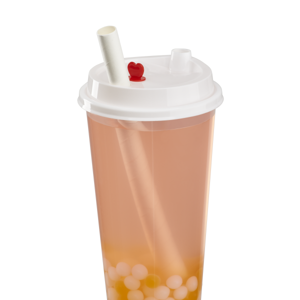 [1,000 ct] Plastic Dome Sip Lids | 90 mm | For 16/24 oz Tall Premium PP Cups | White