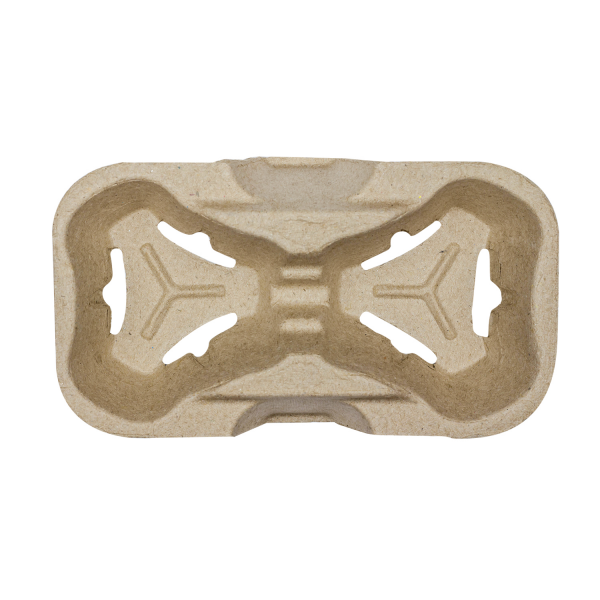 [600 ct] Drink Carrier, Holds 2 Cups (8-24 oz)