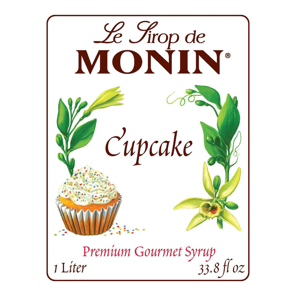 Monin Cupcake Syrup - Plastic Bottle (1L)