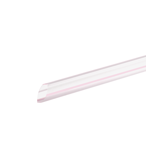 [4,500 ct] Clear Boba Straws | Mixed Stripes (0.39" x 7.5")