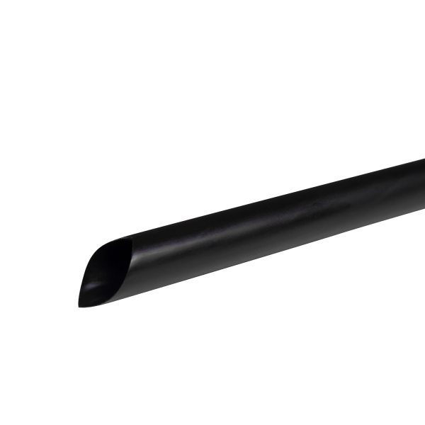 [3,500 ct] 9" Boba Straws (10 mm) | Unwrapped | Black