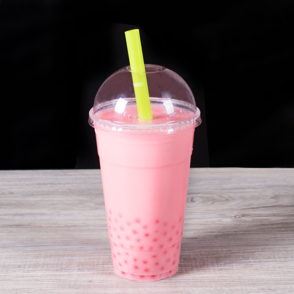 [1,600 ct] Boba Straws | Diagonal Cut | Individually Wrapped | Green (0.39" x 9")