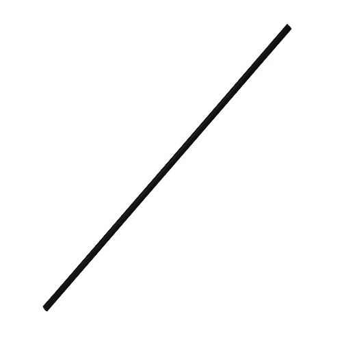 [5,000 ct] Stir Straws | Black (0.12" x 7.5")