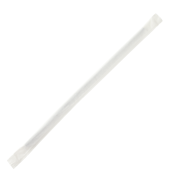 [5,000 ct] Stir Straws | Individually Wrapped | Black, PP (7.5")