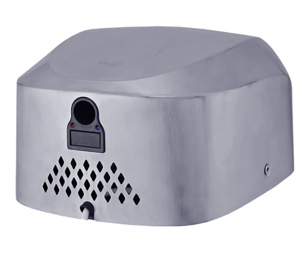 High Speed Smart Stainless Steel Air Hand Dryer with HEPA Filtration - 110-130V, 1450W