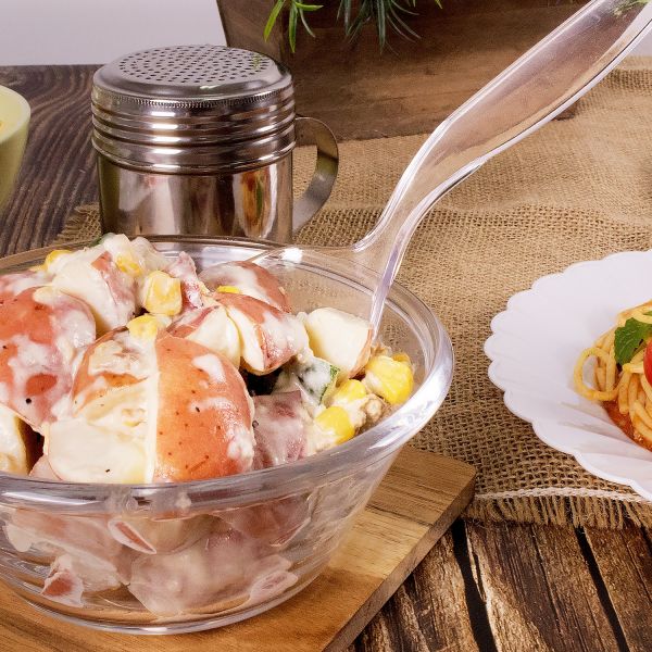 [96 ct] 9" Plastic Serving Spoon | PS
