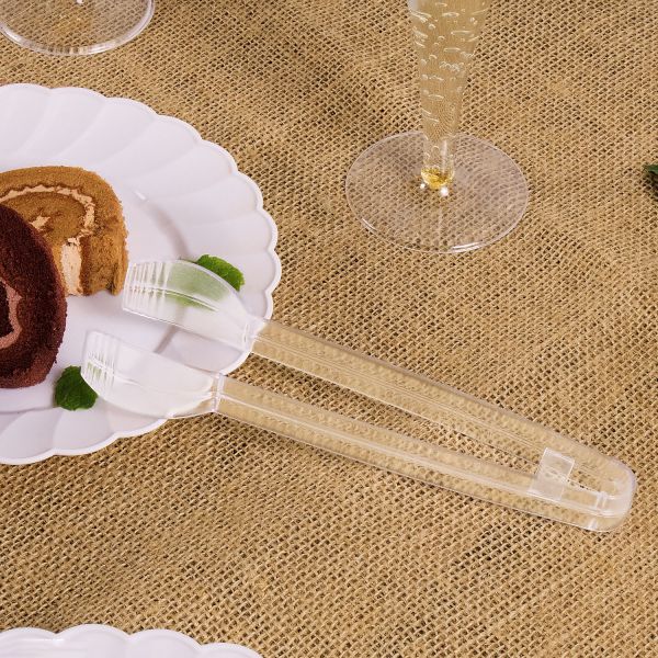 [48 ct] 7" Plastic Serving Tong | PS