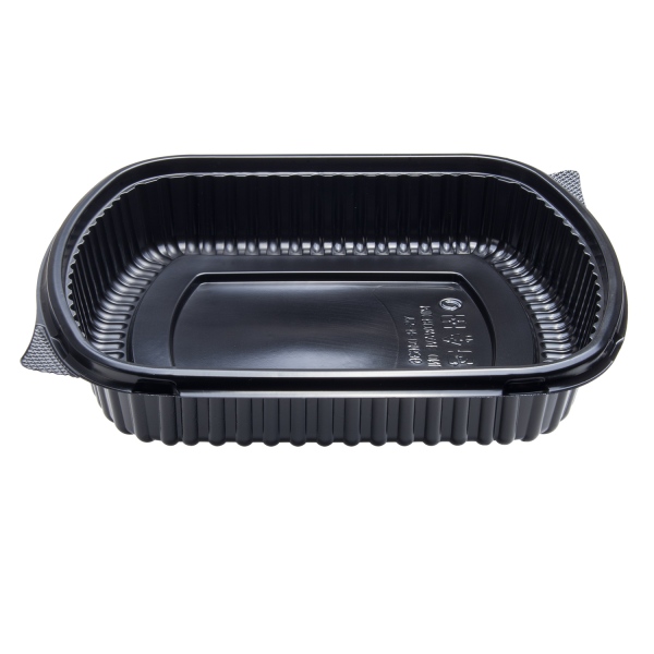 [300 ct] 36 oz Microwaveable Take-Out Box | PP | Black